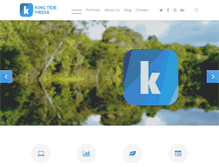 Tablet Screenshot of kingtidemedia.com